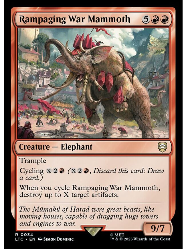 Rampaging War Mammoth