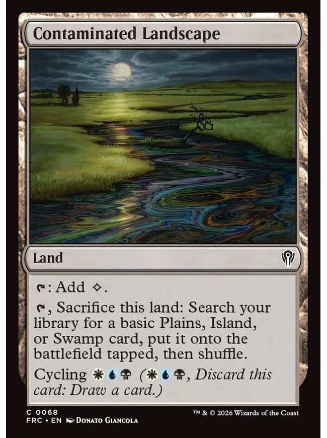 Contaminated Landscape