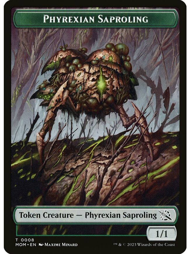 Phyrexian Saproling Token