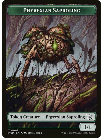 Phyrexian Saproling Token