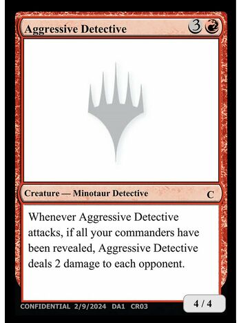 Aggressive Detective