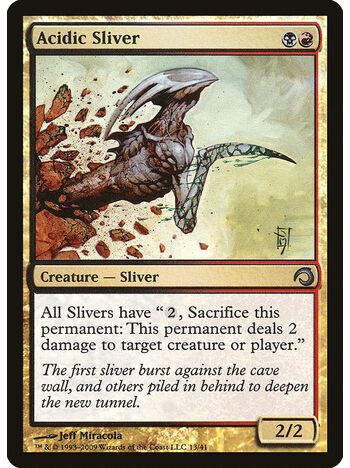 Acidic Sliver