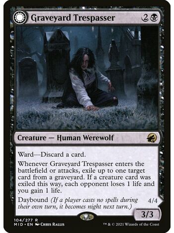 Graveyard Trespasser // Graveyard Glutton