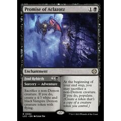 Promise of Aclazotz // Foul Rebirth
