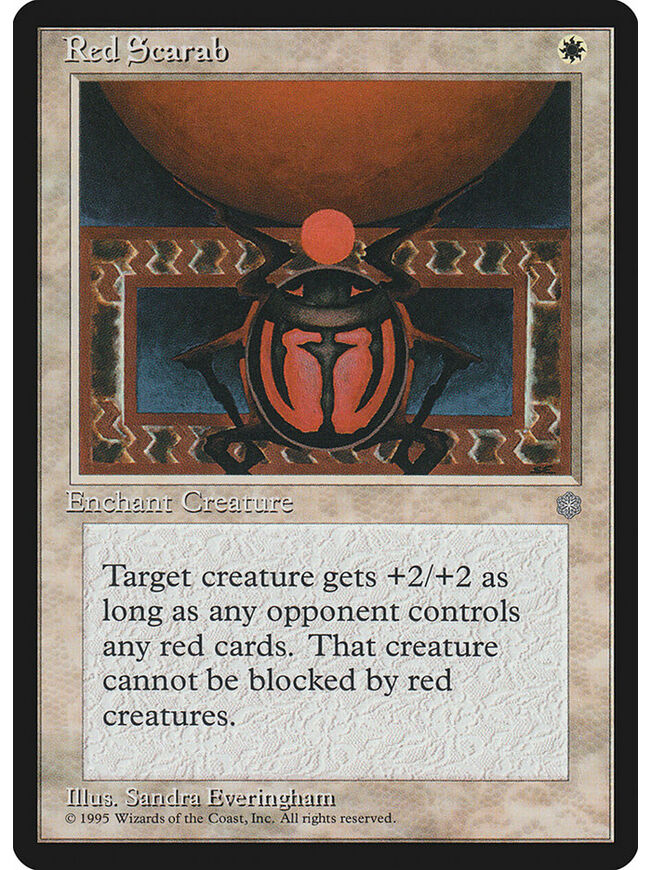 Red Scarab