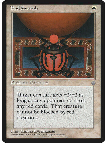Red Scarab