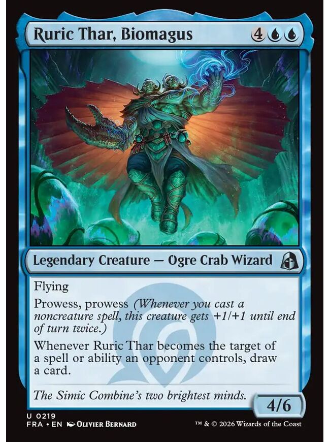 Ruric Thar, Biomagus