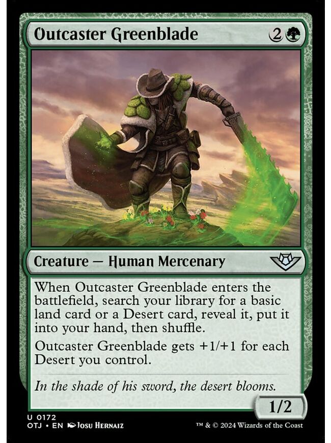 Outcaster Greenblade