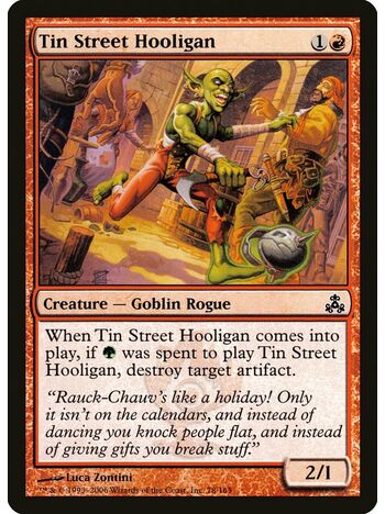 Tin Street Hooligan