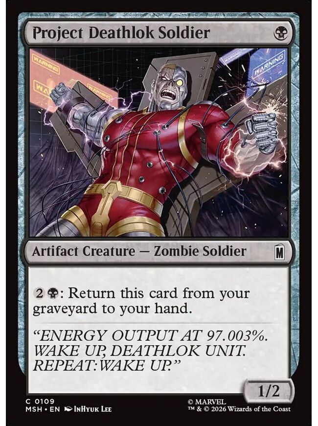 Project Deathlok Soldier