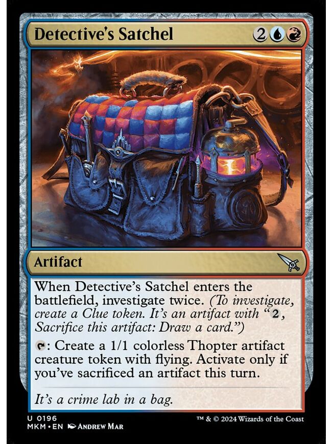 Detective's Satchel