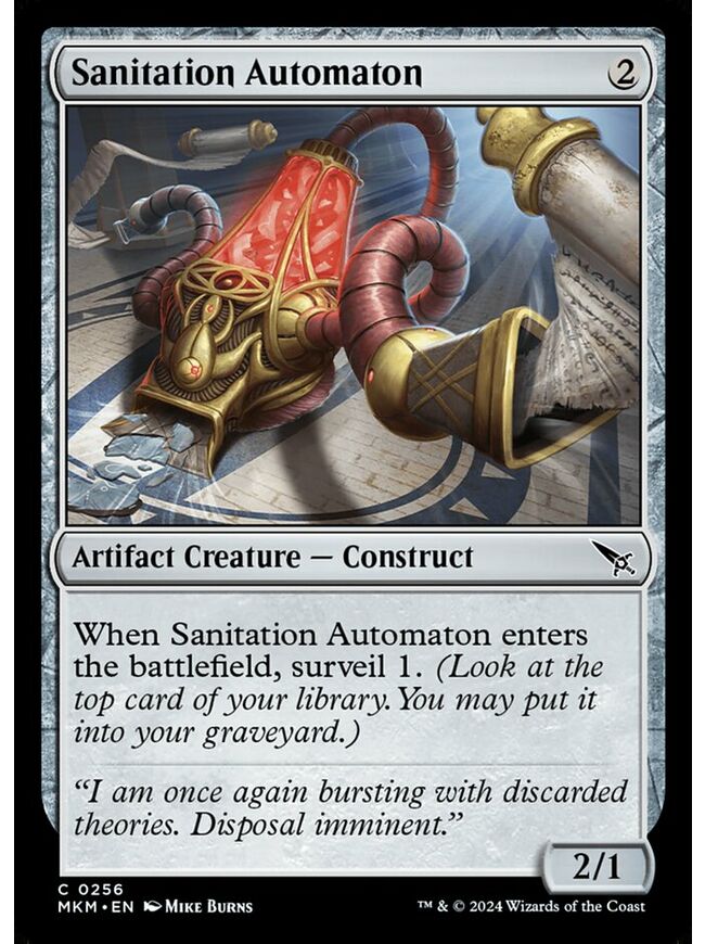 Sanitation Automaton