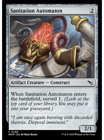 Sanitation Automaton