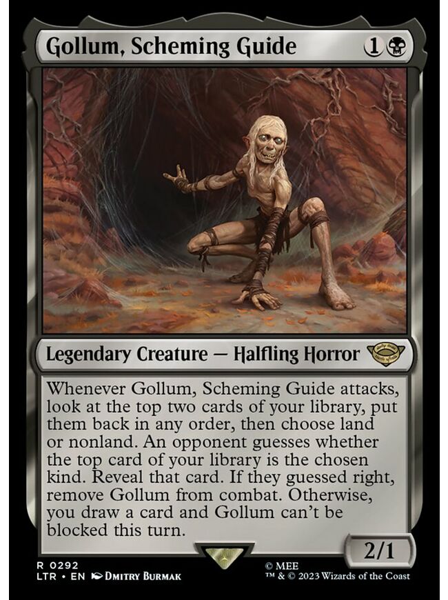 Gollum, Scheming Guide