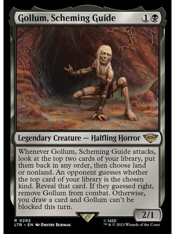 Gollum, Scheming Guide