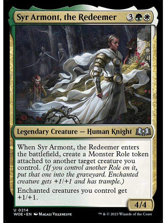 Syr Armont, the Redeemer