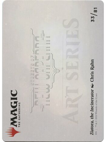 Ziatora, the Incinerator // Ziatora, the Incinerator (Art Series)