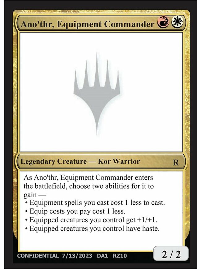 Ano'thr, Equipment Commander