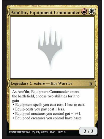 Ano'thr, Equipment Commander