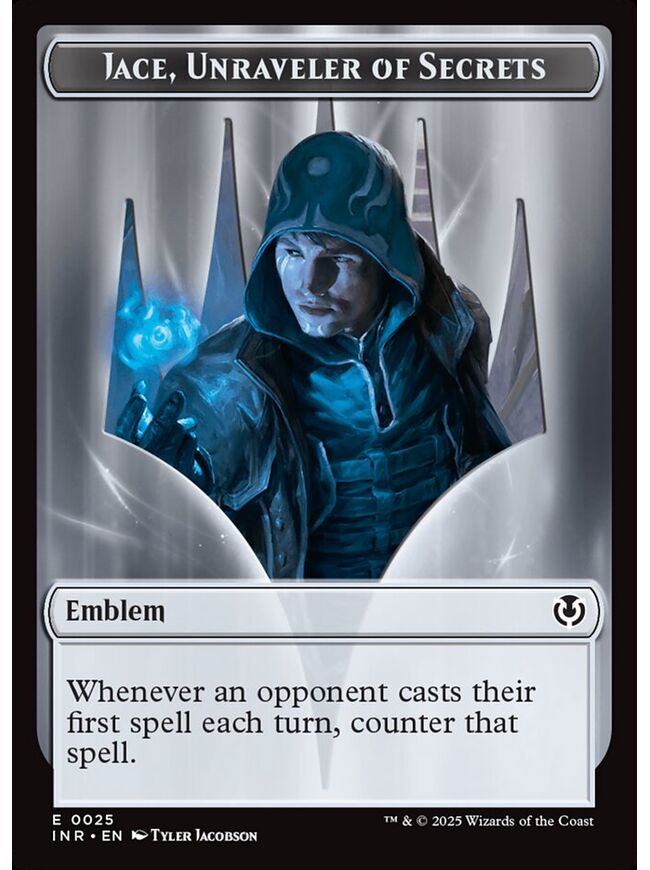 Jace, Unraveler of Secrets Emblem Token