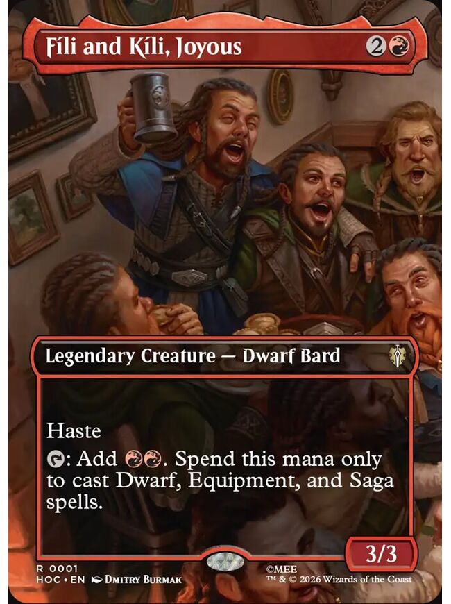 Fíli and Kíli, Joyous
