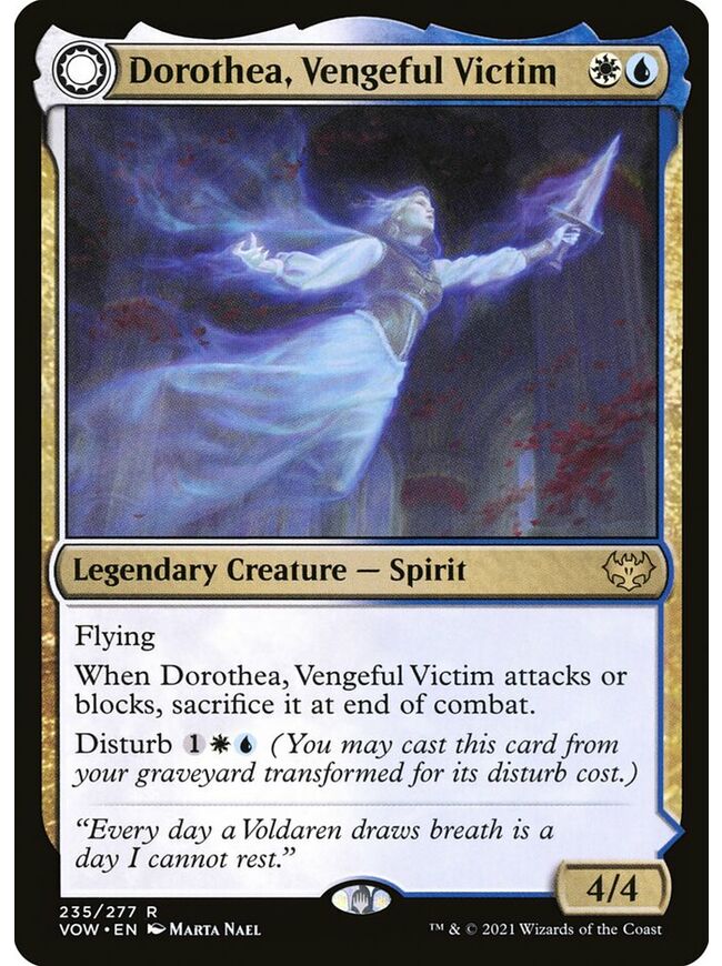Dorothea, Vengeful Victim // Dorothea's Retribution