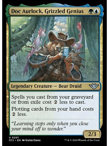 Doc Aurlock, Grizzled Genius