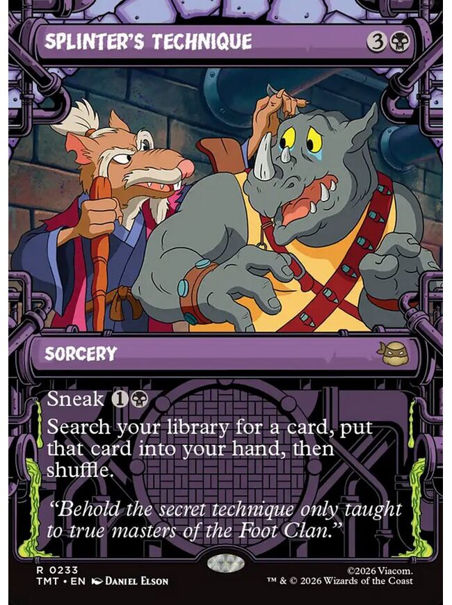 Splinter's Technique