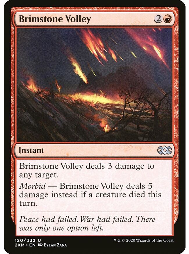 Brimstone Volley