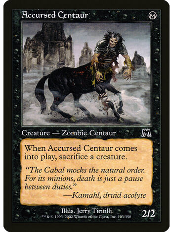 Accursed Centaur