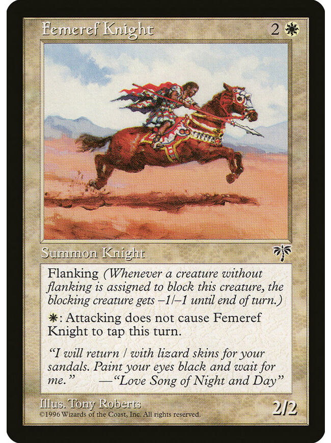 Femeref Knight