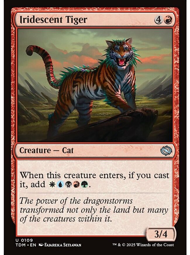 Iridescent Tiger