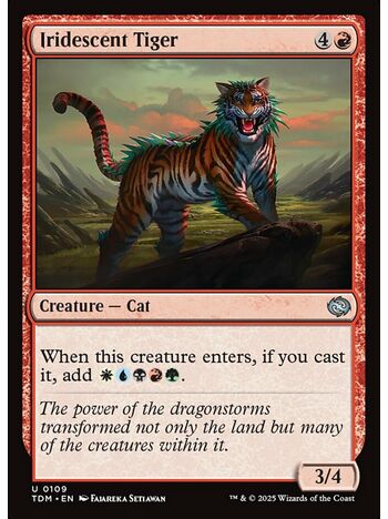 Iridescent Tiger