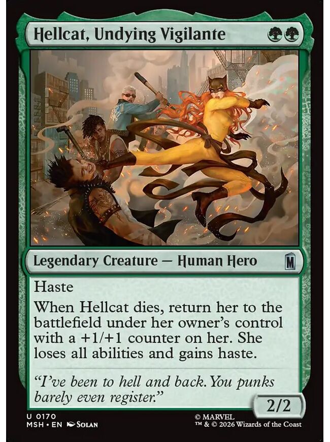 Hellcat, Undying Vigilante