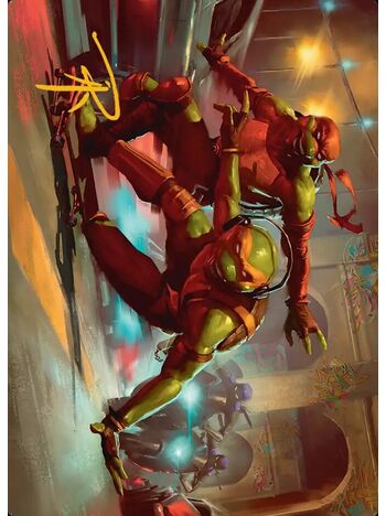 Raph & Mikey, Troublemakers // Raph & Mikey, Troublemakers (Art Series)