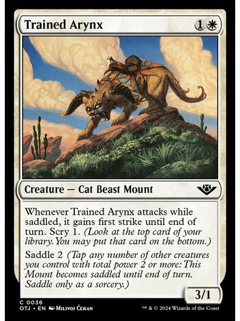 Trained Arynx