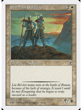 Shu Foot Soldiers
