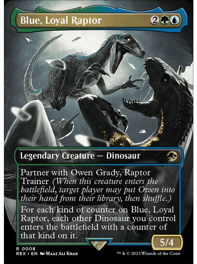 Blue, Loyal Raptor