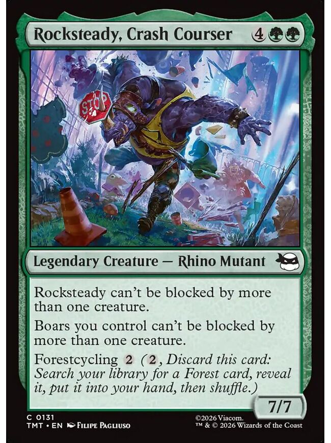 Rocksteady, Crash Courser