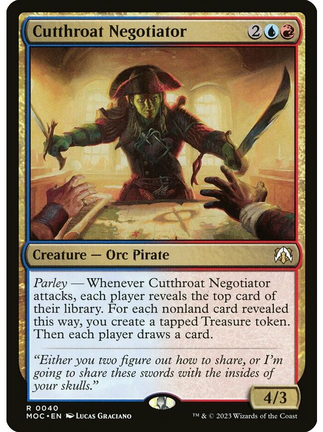 Cutthroat Negotiator