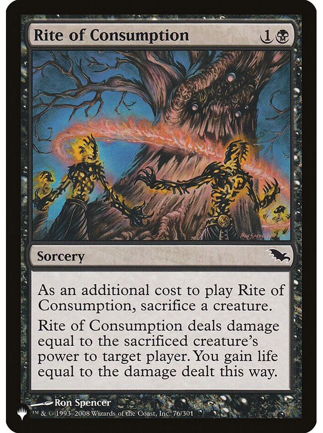 Rite of Consumption