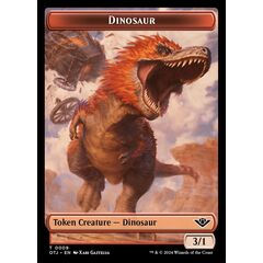 Dinosaur Token (3/1)