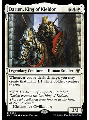 Darien, King of Kjeldor