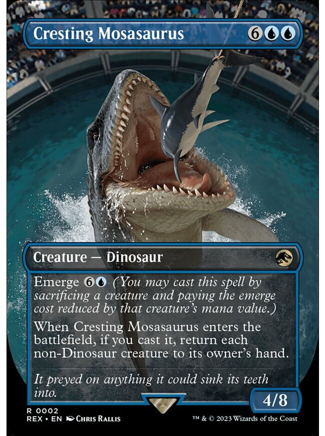 Cresting Mosasaurus