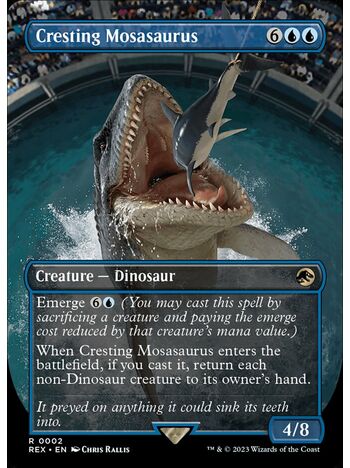 Cresting Mosasaurus