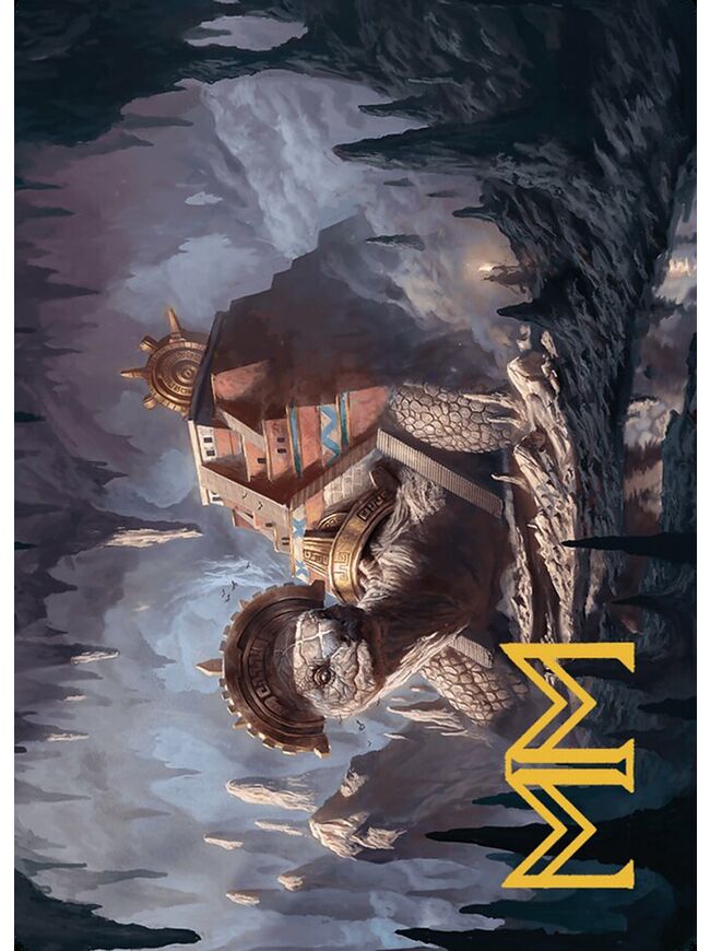 Bedrock Tortoise // Bedrock Tortoise Token (Art Series)