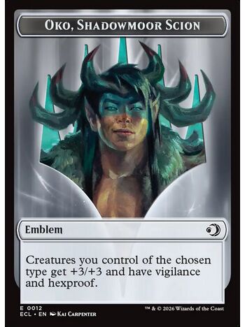 Oko, Shadowmoor Scion Emblem Token
