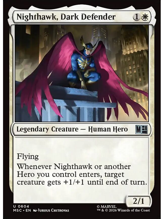 Nighthawk, Dark Defender