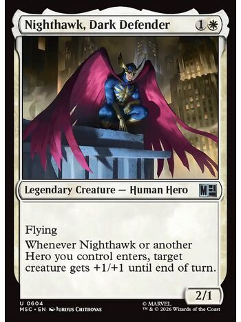 Nighthawk, Dark Defender