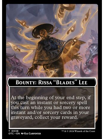Bounty: Rissa "Blades" Lee // Wanted! Token
